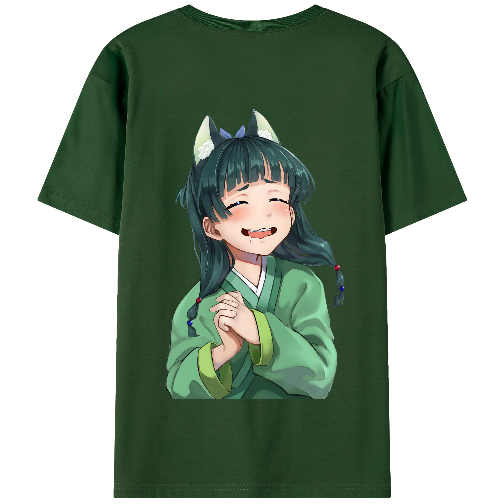 （画像用） 薬屋のひとりごと The Apothecary Diaries 綿100％半袖Tシャツ（背面プリント）